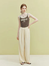 American Retro Knitted Vest Color Slim Tank Top